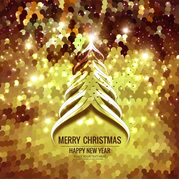 Gratis vector kleurrijke merry christmas background