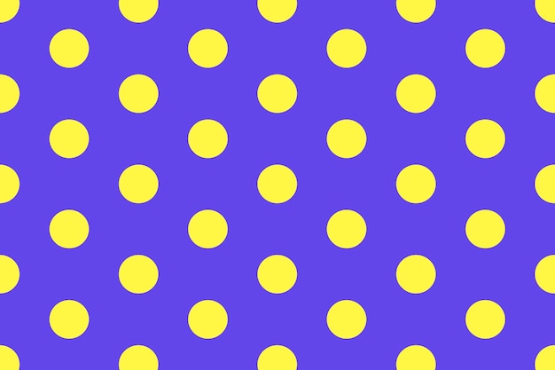 Kleurrijke patroonachtergrond, schattige polka dot in paarse vector