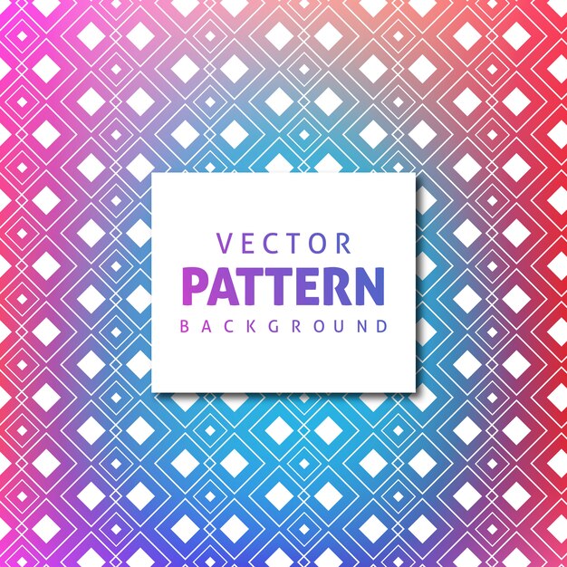 Kleurrijke vector patroon achtergrond