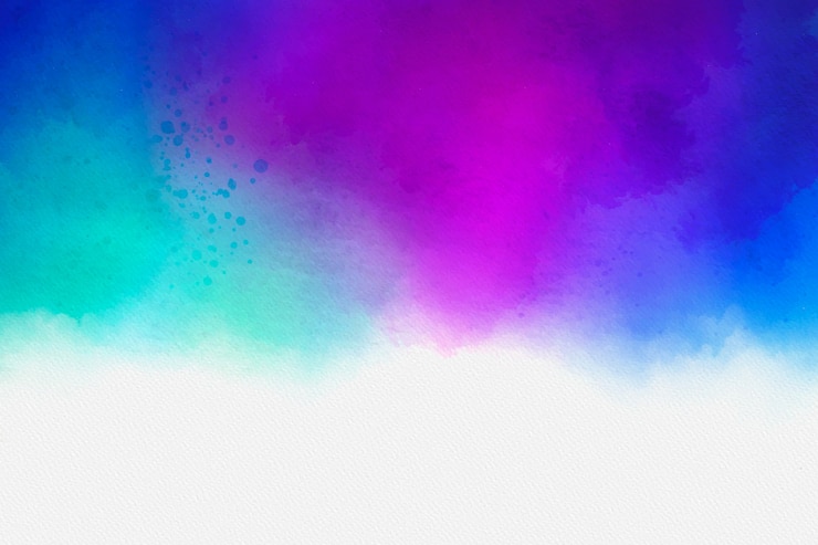 Gratis Vector kleurrijke waterverf achtergrond
