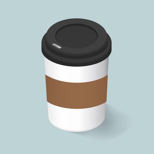 Gratis vector koffiekop