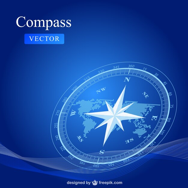 Kompas vector gratis