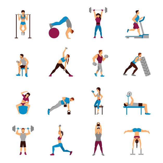 Krachttraining Workout Set