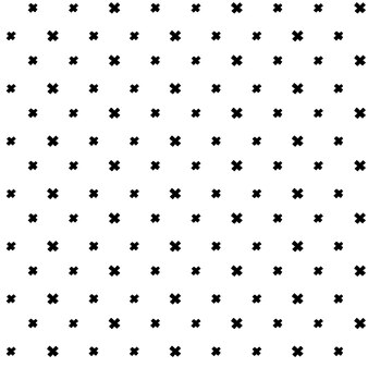 Kruis eenvoudig patroon. plus vector naadloze achtergrond. handgetekende herhaalafdruk.