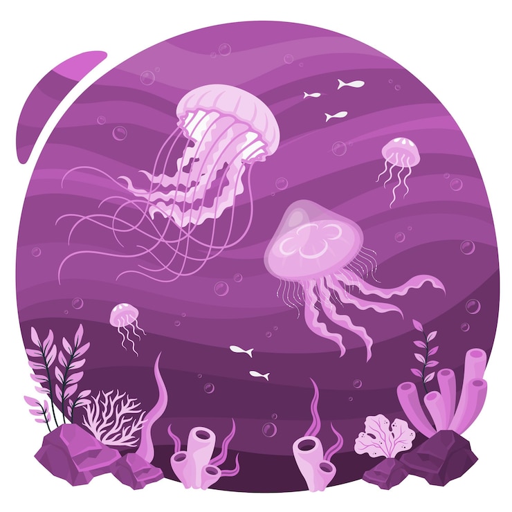 Gratis Vector kwallen concept illustratie