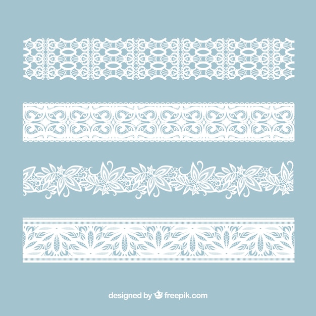 Gratis vector lacy grenzen