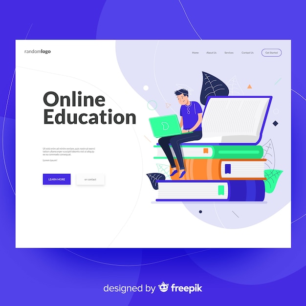 Landing page