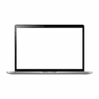 Gratis vector laptop realistische