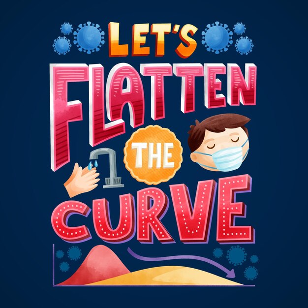 Laten we de curve-letters afvlakken