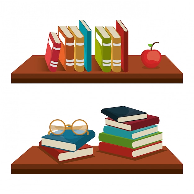 Gratis vector lees boeken ontwerp