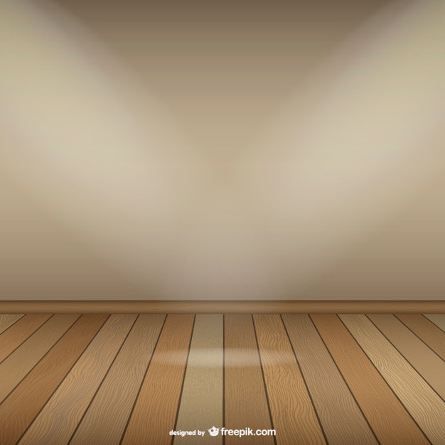 Gratis vector lege kamer template