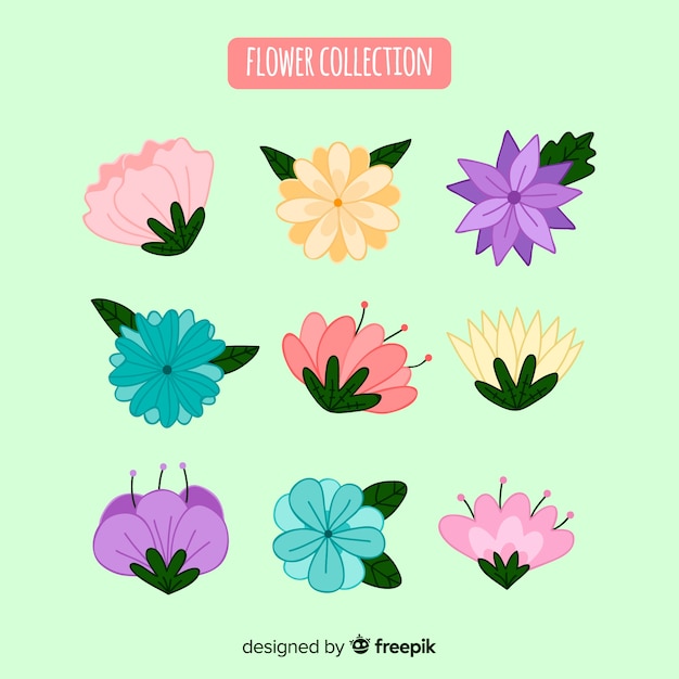 Lente bloemen collectie
