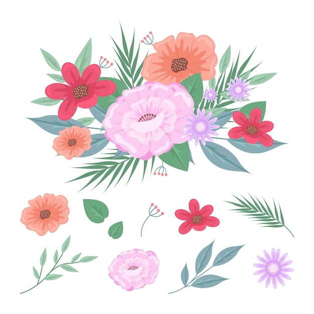Lente bloemencollectie