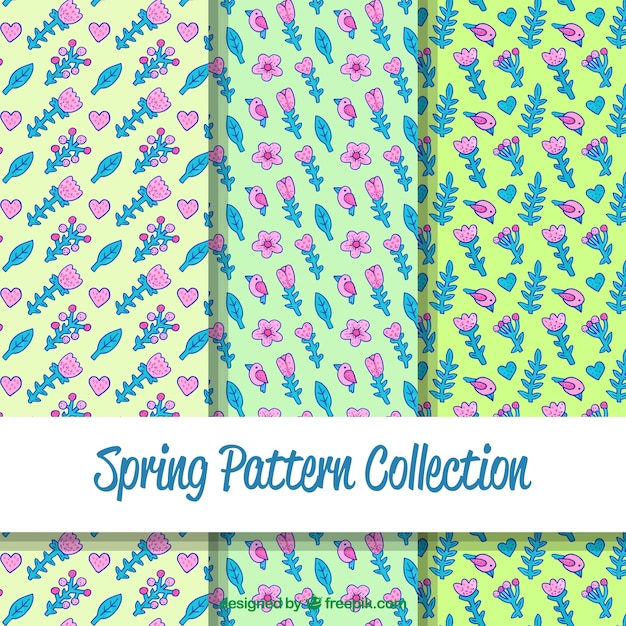 Gratis vector lente patroon collectie