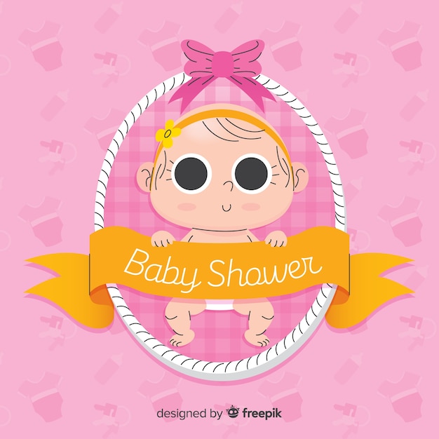 Leuk baby showerontwerp