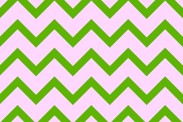 Gratis vector leuke patroonachtergrond, groene zigzag creatieve ontwerpvector