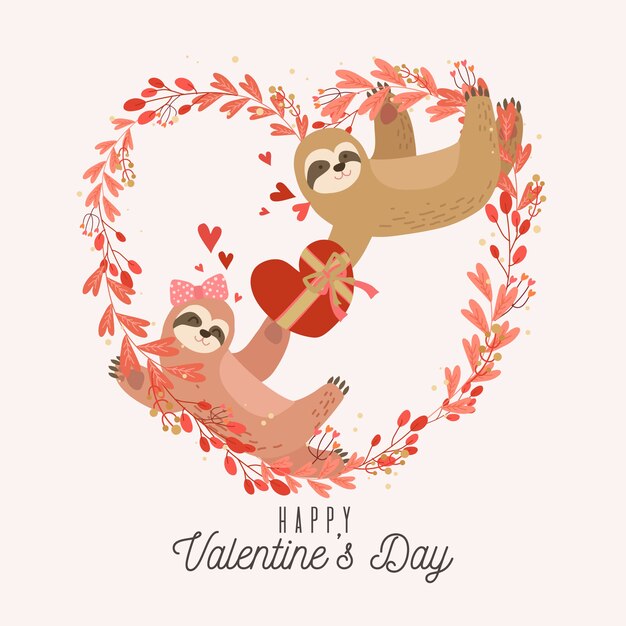 Leuke Valentijnsdag dieren paar