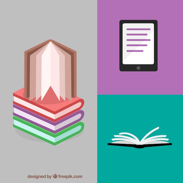 Gratis vector lezing concept