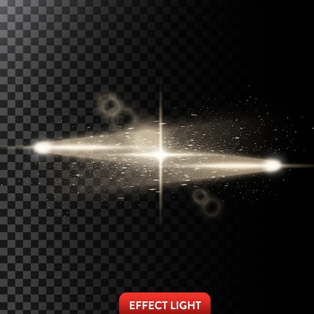 Gratis vector licht effecten achtergrond