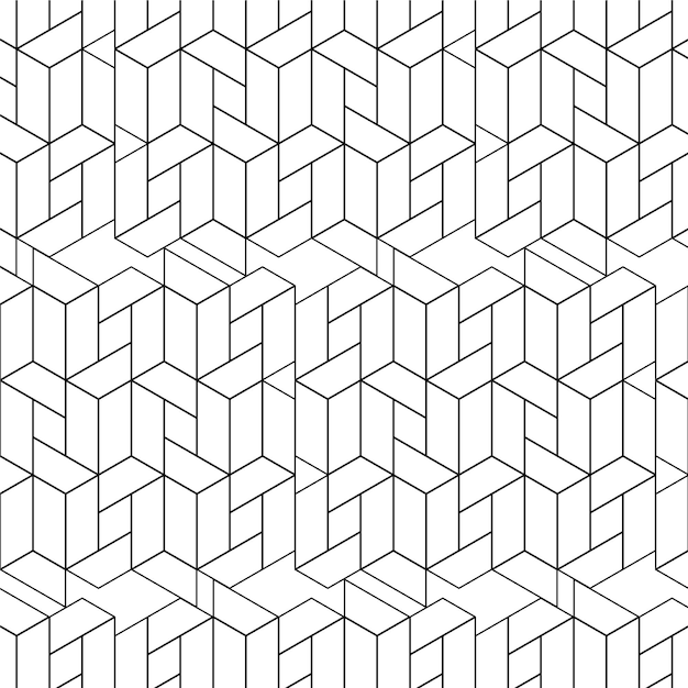 Gratis vector lineair plat abstract lijnenpatroon