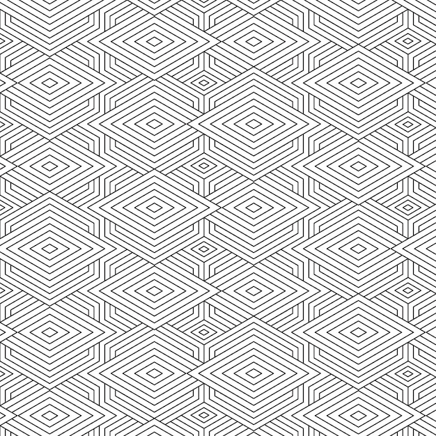 Lineair plat abstract lijnenpatroon