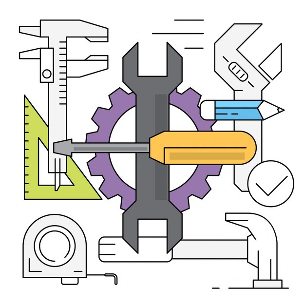 Linear Style programma pictogrammen