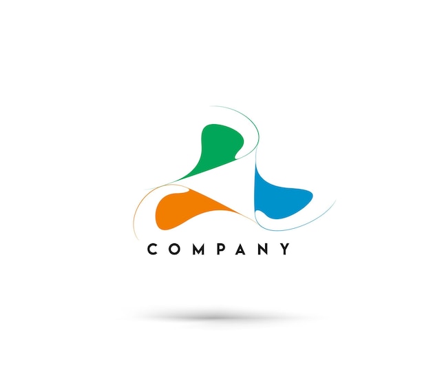 Gratis vector logo branding identiteit corporate vector design.
