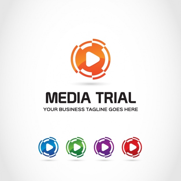 Gratis Vector logo template ontwerp