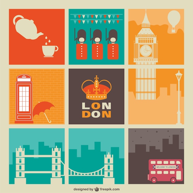 Londen vrije vector graphics