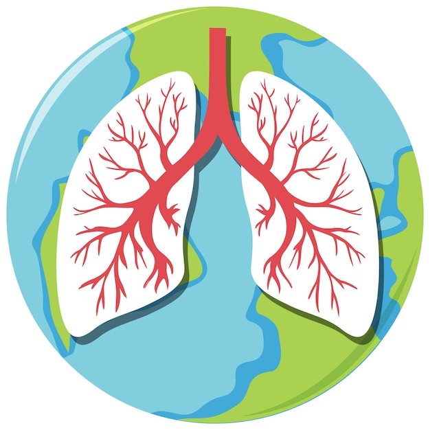 Gratis vector longen menselijke pictogram vector