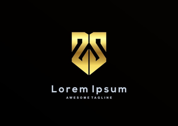 Luxe Letter SS-lijn met goudkleurig logo