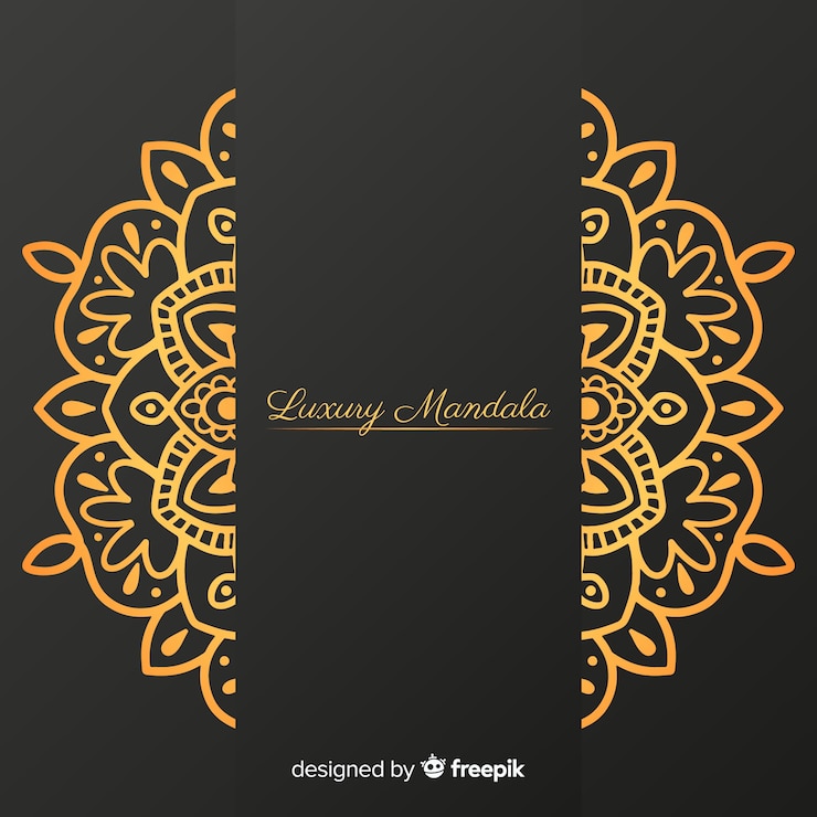 Gratis Vector luxe mandala's
