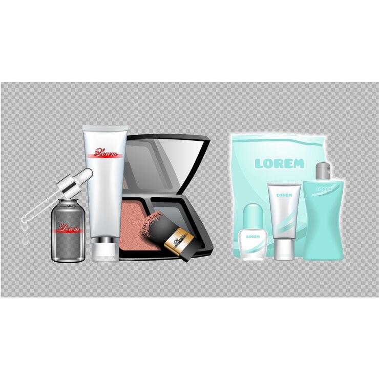 Gratis Vector make-up elementen verzamelen