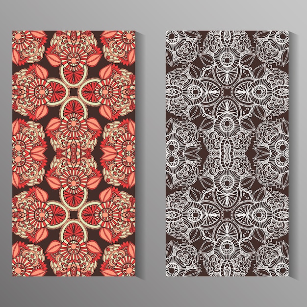 Mandala kaarten ontwerp