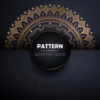 Mandala naadloze patroon. vintage decoratieve elementen patroon