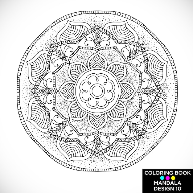 Mandala ontwerp illustratie