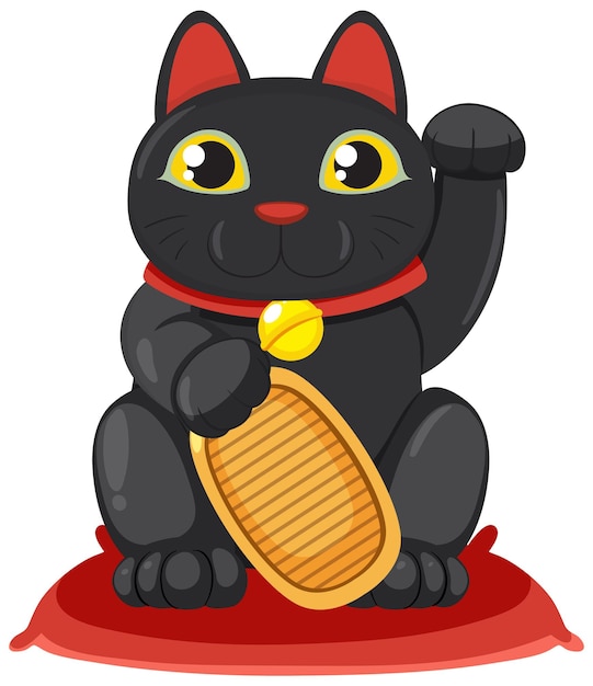 Gratis vector manekineko japanse gelukspop