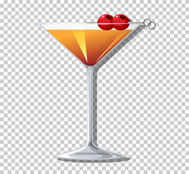 Martinez-cocktail in glas