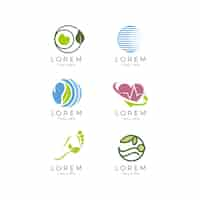 Gratis vector medical logo collectie