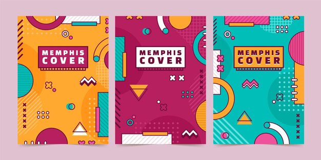 Memphis design covercollectie