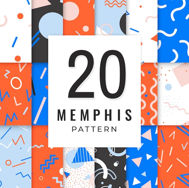 Memphis-patroonverzameling