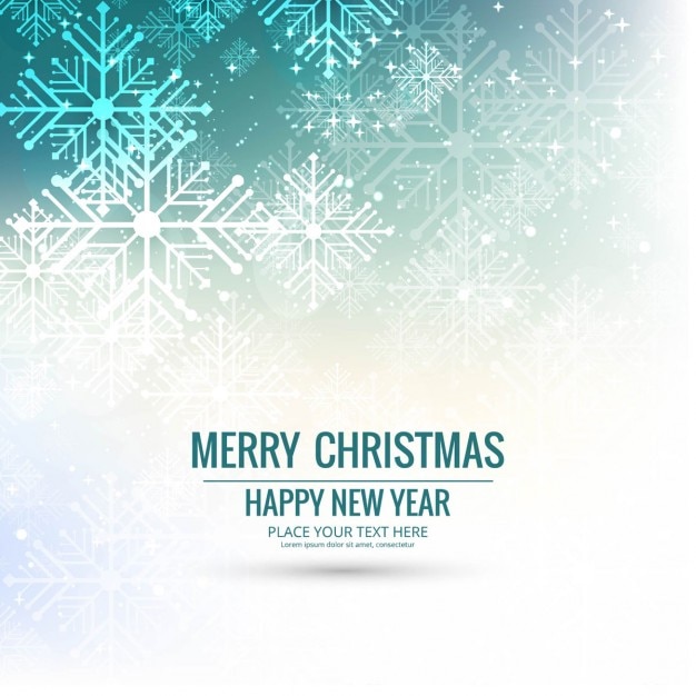 Gratis vector merry christmas background