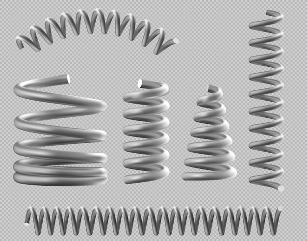 Metalen veren realistische spoelen voor bed of autoset