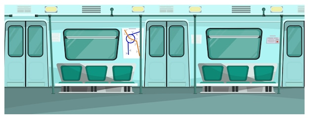 Metro illustratie