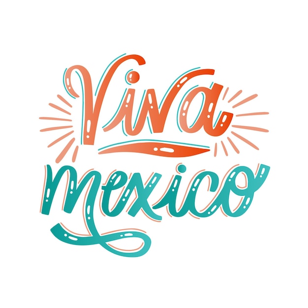 Mexicaanse onafhankelijkheidsoorlog belettering