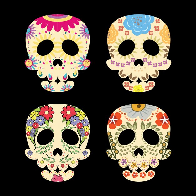 Mexicaanse schedel verzamelen