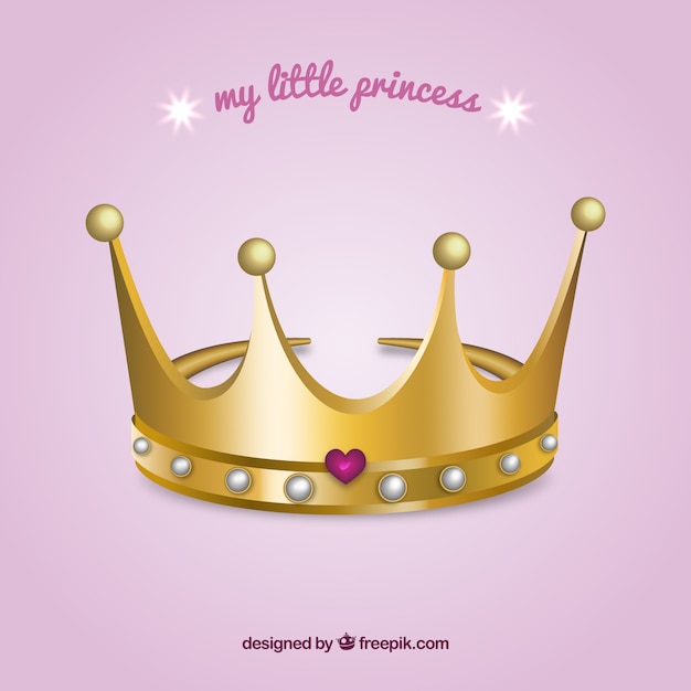 Gratis vector mijn kleine prinses