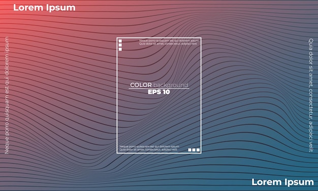 Minimale geometrische achtergrond gradiënt vormen samenstelling Toepasbaar voor cadeaubon Poster op muur poster sjabloon bestemmingspagina ui ux coverbook baner sociale media gepost