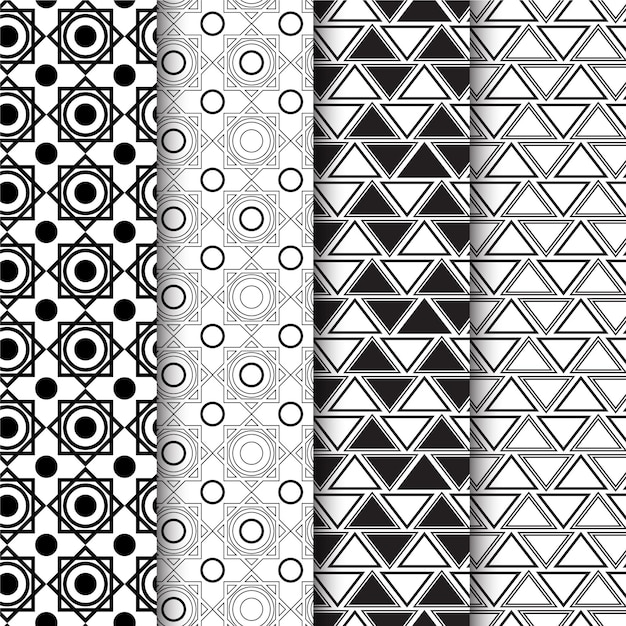 Minimale geometrische patrooncollectie