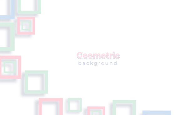 Minimalistische geometrische achtergrond